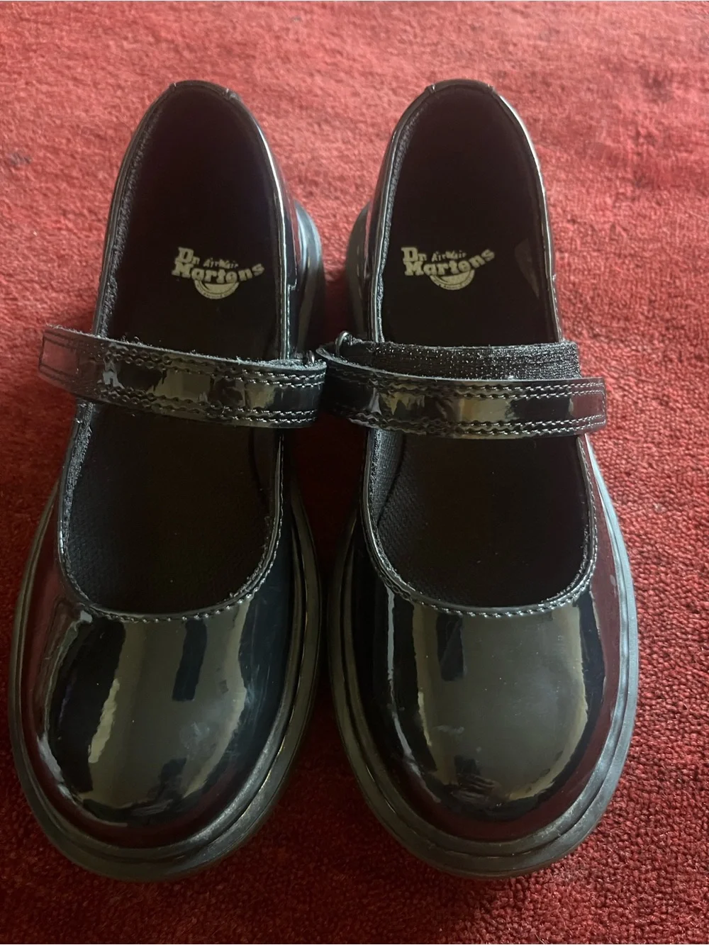 Dr. Martens glossy patent